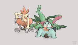 2026 ambiguous_gender ambiguous_pooping animal_genitalia anthro anus artist_name black_body blue_body claws cloaca closed_eyes combusken crouching dated feathers feces feces_on_body feces_on_ground feces_on_leg feces_pile feet feral generation_3_pokemon genital_slit genitals green_body group grovyle hi_res jadeder lying male male_pooping marshtomp narrowed_eyes nintendo on_back on_side one_eye_closed orange_body orange_feathers pink_body pokemon pokemon_(species) pooping_on_floor pooping_on_self pooping_together raised_leg scat scatplay scuted_feet scutes smile spread_legs spreading tail talons text toes tongue tongue_out trio yellow_body yellow_feathers