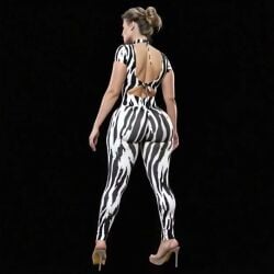 ai_generated animated big_ass big_booty big_butt blonde_female blonde_hair bubble_ass bubble_butt cyberpunk_2077 high_heels johnny2x4posts milf one_piece_suit pawg rosalind_myers short_hair shorter_than_30_seconds solo_female solo_focus tagme thicc thick thick_ass thick_thighs twerking video