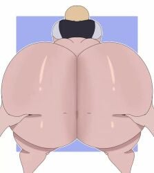 2girls android_18 animated anus ass_focus ass_grab big_ass blonde_hair blue_hair bulma_briefs dragon_ball female female/female female_only francyart34 huge_ass no_sound pussy tagme video