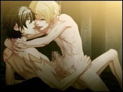 anal censored kissing lowres male nude penis togainu_no_chi tongue yaoi