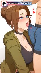 blonde blazer from dispatch (game) by electroworld
