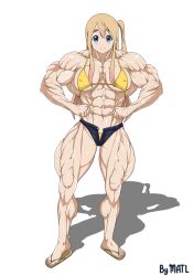 abs biceps breasts female matl muscles muscular muscular_arms muscular_female muscular_legs muscular_thighs pecs