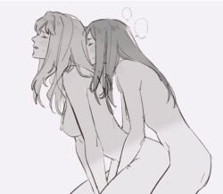 Arms Around Another'S Waist Rule 34 Image