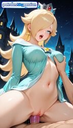 1girls 2026 ai_assisted ai_generated anime blonde_hair breast_grab building castle constellation crown earrings girl_on_top grabbing hair_over_one_eye hetero hi_res high_quality high_resolution highres jewelry long_hair love_making mario_(series) moonlight navel night night_sky nintendo open_mouth patreon patreon_username penetration princess_rosalina rosalina sex sexual_intercourse sky skypassion stable_diffusion star_earrings straddling super_mario_bros. super_mario_galaxy vaginal watermark window