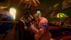animated bara blonde_hair blowjob bucky_barnes captain_america captain_america_(marvel_rivals) fellatio gay hoogasu male male_only marvel marvel_rivals muscular muscular_male no_sound oral sucking sucking_penis tagme video winter_soldier winter_soldier_(marvel_rivals)