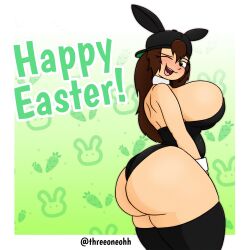 bunnysuit easter sexy tagme threeoneohh val_(threeoneohh)