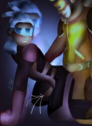 2boys anal_penetration cock cum esinaxxx gay gay_sex genital_fluids male male/male male_only miraculous:_tales_of_ladybug_and_cat_noir miraculous_ladybug pegasus_(miraculous) penis superhero superhero_costume