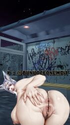 1girls ai_generated ass ass_focus bunuoclonemdi1 free_fire moco_(free_fire) tagme