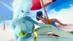 dragon_ball dragon_ball_xenoverse dragon_ball_xenoverse_2 female_majin majin monster_girl xenoverse