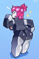 ass ass_focus butt butt_focus guest_(roblox) pink_hair roblox robloxian tchairss white_skin