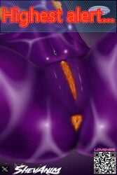 anal animated buttplug live2d lovense orange_nipples orange_pussy purple_body sheva shevanim space tagme video