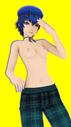 3d blender lavamp1re naoto_shirogane persona_4 persona_4_the_golden