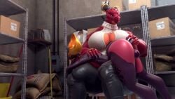 3d anal anal_sex animated anthro big_ass big_breasts big_penis cum cumming dildo dildo_in_ass dildo_insertion dragon ejaculation elias_(roroboros) female femboy kobold larger_female male orgasm size_difference smaller_male sound sound_effects tagme thick_thighs tradelt vibrator video voice_acted