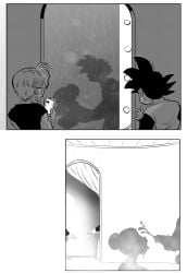 1girls 3boys chichi dragon_ball funsexydragonball glassfish incest mother_and_son son_gohan son_goten tagme trunks_(dragon_ball) trunks_briefs voyeur