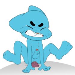 gumball watterson from the amazing world of gumball by jerseydevil