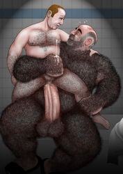 2boys anal anal_penetration anal_sex anus ass balding balls ballsack bara beard_stubble beefy big_balls big_penis body_hair brown_hair brute_by_simon chubby cum cum_while_penetrated cumshot dilf ejaculation erect_penis erection facial_hair gay gay_sex hairy_balls hairy_body hairy_male holding_penis huge_balls huge_cock human hyper_hairy legs_held_open male male/male male_nipples male_on_male male_only male_penetrating_male male_pubic_hair manly mature_male musclegut muscles muscular_male nude_male old orgasm_face pecs penis pubes salt_and_pepper_hair sauna scrotum sitting_on_penis size_difference spread_anus spread_ass spread_legs stretched_anus stubble testicles veiny_penis yaoi