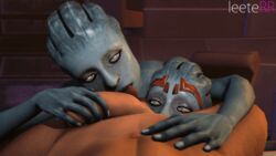 3d animated asari female interspecies leeterr mass_effect morinth samara source_filmmaker