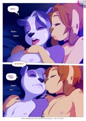 comic cum_on_face english_text femboy furry marty marty_(onta) onta tagme taylor_(onta) text yaoi