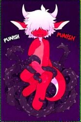 ai_generated crying cub dragon gay punishment raped raped_by_monster reptile tentacle tentacle_rape thorns