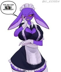 1female 1girl 1girls 2025 2025s 2d 2d_(artwork) 2d_artwork anthro anthro_female anthrofied big_breasts black_eyes blush breasts bunny bunny_ears bunny_girl bunny_humanoid crossgender digital_art digital_drawing digital_drawing_(artwork) digital_media digital_media_(artwork) digital_painting digital_painting_(artwork) ears_down eyelashes female female_anthro female_focus female_jax female_only furry furry_female genderswap genderswap_(mtf) glitch_productions gloves hand_on_face handwear hi_res huge_breasts jax_(tadc) jax_(the_amazing_digital_circus) ki_kidrew lagomorph large_breasts leporid maid maid_headdress maid_jax_(the_amazing_digital_circus) maid_outfit mammal mtf_crossgender purple_body purple_ears purple_skin rabbit rabbit_ears rabbit_girl rabbit_humanoid rule63 rule_63 simple_background solo solo_female solo_focus tagme teeth the_amazing_digital_circus thick_thighs thighhighs thighs white_background white_gloves white_handwear white_thighhighs wide_hips yellow_eyes yellow_sclera yellow_teeth