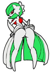 1girls alpha_channel ass female female_gardevoir female_only flat_chest for_sticker_use gardevoir looking_back mega_evolution mega_gardevoir nintendo no_background no_breasts not_furry png pokemon pokemon_(species) pokemon_rse presenting presenting_hindquarters pussy red_eyes sketch solo standing sticker_template transparent_background transparent_png trippy_background unknown_artist video_games