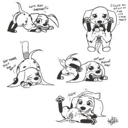 dolly (101 dalmatians) from 101 dalmatian street by nekostar