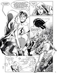 aqualad bayushi comic dc female human kaldur'ahm kid_flash male megan_morse miss_martian page_21 sex straight tula_(dc) wally_west young_justice