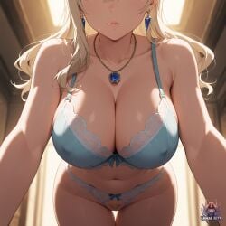 aamak_rith ai_generated breasts crotchless_panties edens_zero pubic_hair rebecca_bluegarden