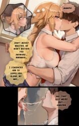 after_fellatio after_oral after_orgasm after_sex ai_generated aibby bully cheating cheating_(relationship) cheating_girlfriend cuck cuckold cuckold_kiss cuckold_meal cuckolding cum cum_drip cum_dripping cum_eating cum_in_mouth cum_kiss cum_on_face dark-skinned_male deepthroat dialogue edited fate/grand_order fate_(series) female grabbing grabbing_hair humiliation infidelity interracial interracial_sex jeanne_d'arc_(fate) kissing netorare ntr panels penis_in_mouth uncensored watermark