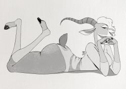 gazelle (zootopia) from disney by theaaronschmit