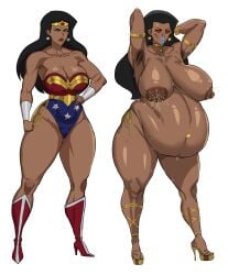wonder woman from dc comics by cyberboi