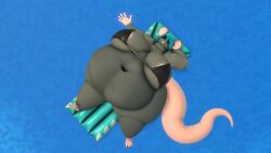 1girls 2d anthro bbw big_ass big_breasts bikini breasts bubble_butt cleavage female furry huge_ass huge_breasts kingofthekabuto maddie_rattie nipples obese obese_female overweight queenofthekabuto solo tagme thick_thighs wide_hips