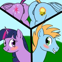 anus ass dsninja equine female friendship_is_magic furry furry_only harmony_star heart hill horn horse male mammal my_little_pony pony pussy twilight_sparkle_(mlp) wings