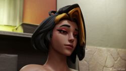 1boy 1girl 1girl1boy 1girls 3d 3d_animation animated ass average_sized_penis big_ass big_breasts blowjob breasts brown_skin cum cum_in_mouth cum_swallow cum_swishing dark-skinned_female domina eweedraws fellatio female/male garter_belt garter_straps getting_erect handjob huge_ass kissing_penis light-skinned_male long_video longer_than_30_seconds longer_than_one_minute male male/female male_on_female nude nude_female overwatch sexy sexy_body sexy_female shorter_than_two_minutes sound sucking_balls sucking_penis swallowing swallowing_cum toeless_legwear two-tone_hair video