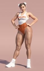 chun-li from capcom by kou (artist)