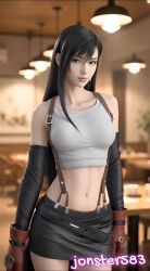 1girls 3d 3d_animation ai_generated bikini bikini_top dance jonster583 nude nude_female solo solo_female solo_focus tagme tifa_lockhart tifa_lockhart_(shining_spirit) video