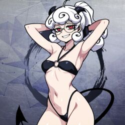 pandemonica (helltaker) from helltaker by fujita yoshinobu (ksk oda)
