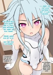 blanc from neptunia (series) by dhiparizky