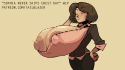sophia (tail-blazer) from bombshell barista by tail-blazer