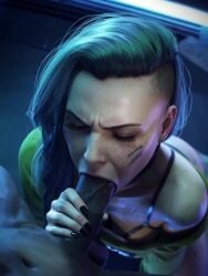 1boy 1girls 3d ai_animation ai_assisted ai_generated ai_video ai_voice_acted animated big_penis blender blowjob cyberpunk_2077 dark-skinned_male dark_skin erection fellatio female gilf grok interracial kogaa light-skinned_female light_skin looking_at_partner male on_knees oral penis pov rogue_amendiares sound straight sucking_penis tagme v_(cyberpunk_2077) veiny_penis video vincent_(cyberpunk_2077)