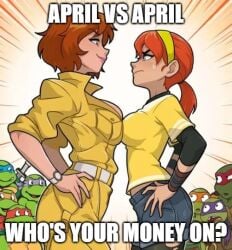 april o'neil from teenage mutant ninja turtles by artist request