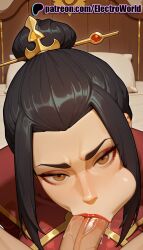 azula from avatar the last airbender by electroworld