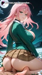akashiya moka from patreon by skypassion