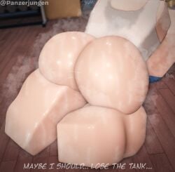 1boy 2025 3d ass ass_bigger_than_head ass_crack ass_focus balancing big_ass big_butt blonde_hair bottom_heavy bottomless bubble_ass bubble_butt butt_focus casual_exposure casual_nudity clothing curvaceous curvy day dialogue english_text erich_kraus exercise_ball exercising fat_ass fat_butt femboy from_behind girly gym gym_clothes gym_shorts heavy_breathing huge_ass huge_butt indecent_exposure inside light_skin male male_only massive_ass musk musk_clouds musky_butt no_pants original_character out_of_breath panting panzerjungen public_indecency public_nudity roblox robloxian shiny shiny_skin shorts solo solo_male sweat sweaty_ass sweaty_feet tank_top tanktop text thick thick_ass thick_legs thick_thighs thighs topwear_only twink twitter_username voluptuous wet wide_hips working_out yoga