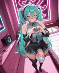 hatsune miku from patreon by yuckle