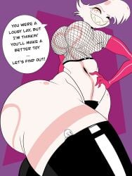 angel dust (hazbin hotel) from hazbin hotel by oddoldsoul