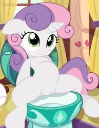 sweetie belle (mlp) from friendship is magic by tricksta