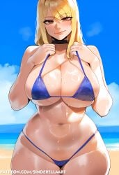 1girls ai_generated ass big_ass big_breasts big_butt breasts fairy_tail huge_breasts large_ass large_breasts lucy_heartfilia sinderellaart