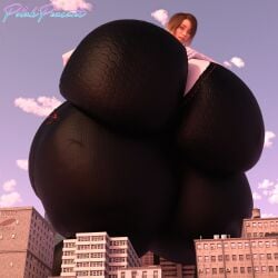 1boy 1girls 3d 3d_(artwork) ass ass_expansion big_ass big_breasts big_butt blonde_female blonde_hair blonde_hair blonde_hair_female breasts breasts_bigger_than_head butt_expansion city dirty_blonde_hair expansion ghost-spider giantess gwen_stacy hero heroine hip_grab huge_ass huge_breasts huge_butt huge_hips light-skinned_female light_skin marvel miles_morales no_mask polakpeasant sony spider-gwen spider-man spider-man:_across_the_spider-verse spider-man:_into_the_spider-verse spider-man_(series) superhero superheroine thick_thighs thighs wide_hips