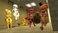 3d abs animatronic anthro ass balls bathroom bathroom_floor bear being_pulled big_ass big_breasts black_eyes blush breast_grab breasts cally3d chica_(cally3d) chica_(fnaf) chicken chiku chiku_(cryptia) dragging eli_vance fap_nights_at_frenni's feet female_gang_bang female_masturbation female_rapist fexa fexa_(cally3d) five_nights_at_freddy's fox foxy_(cally3d) foxy_(fnaf) freddy_(fnaf) fredina's_nightclub fredina_(cally3d) frenni_fazclaire furry furry_female futa_on_female futanari gang_bang garry's_mod genitals giggle golden_freddy_(fnaf) golden_fredina_(cally3d) half-life_2 holding_penis huge_breasts marie_(cally3d) marionette_(fnaf) nipple_piercing nipples orgy panties puppet_(cally3d) puppet_(fnaf) purple_eyes rape raped red_hair scared tail taunting thick_thighs type_0 white_body white_eyes white_hair yellow_body yellow_eyes yellow_hair